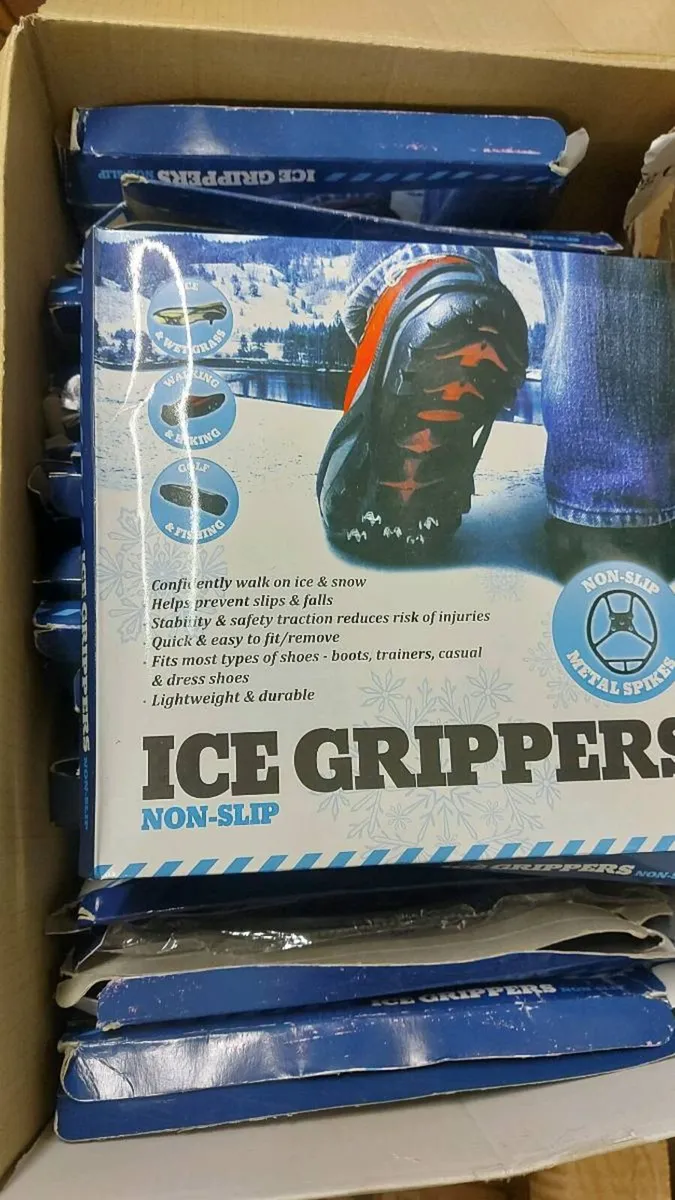 165 pairs of ice gripper shoe covers - Image 2