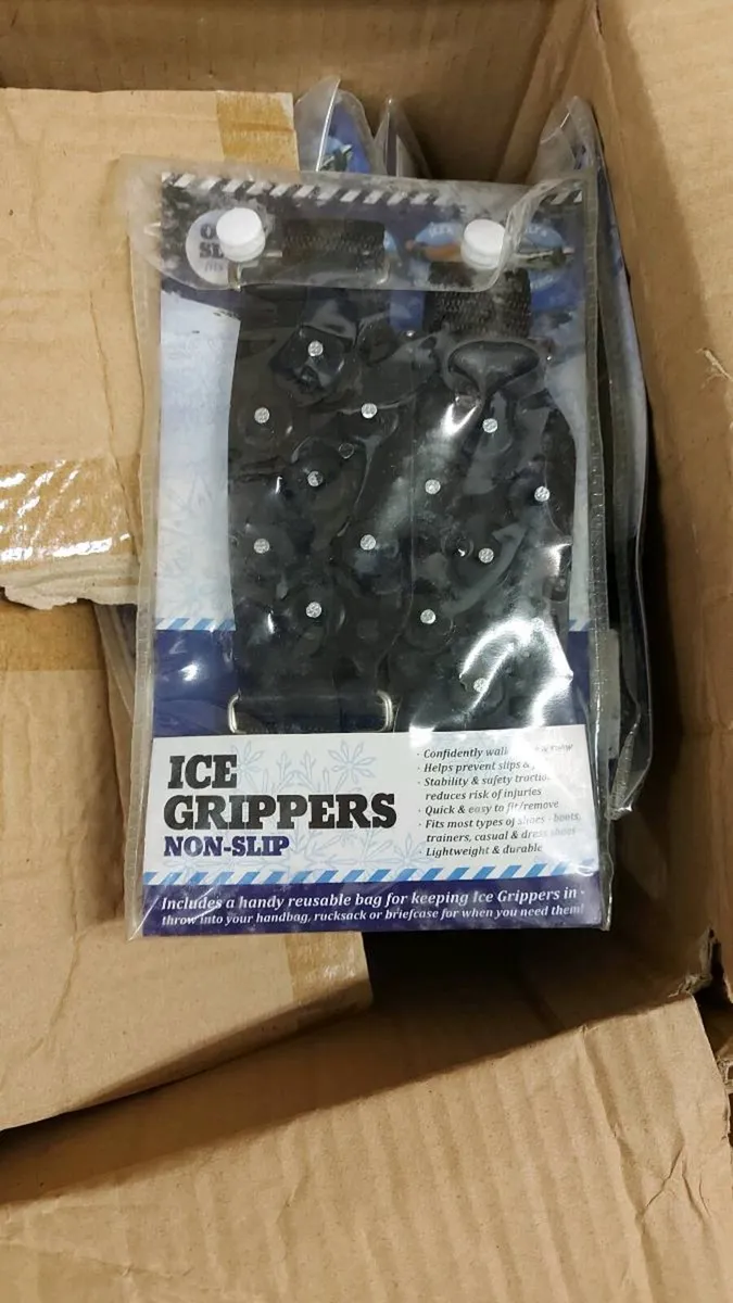 165 pairs of ice gripper shoe covers - Image 3