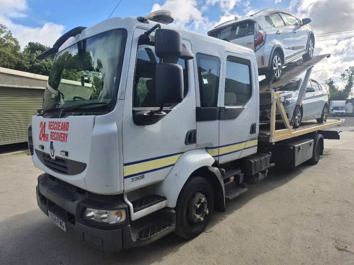 Renault  midlum 3 car recovery - Image 2