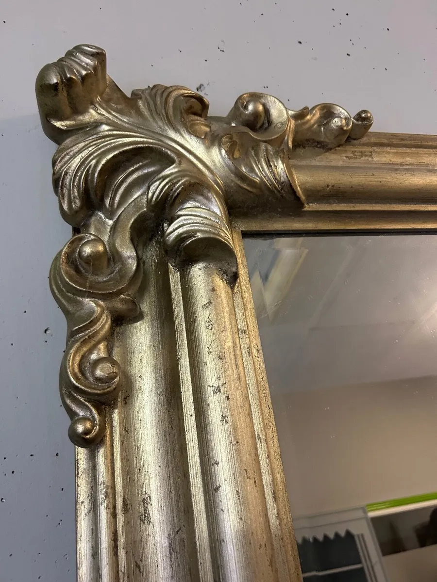 Large Silver Mirror For Sale! - Image 2