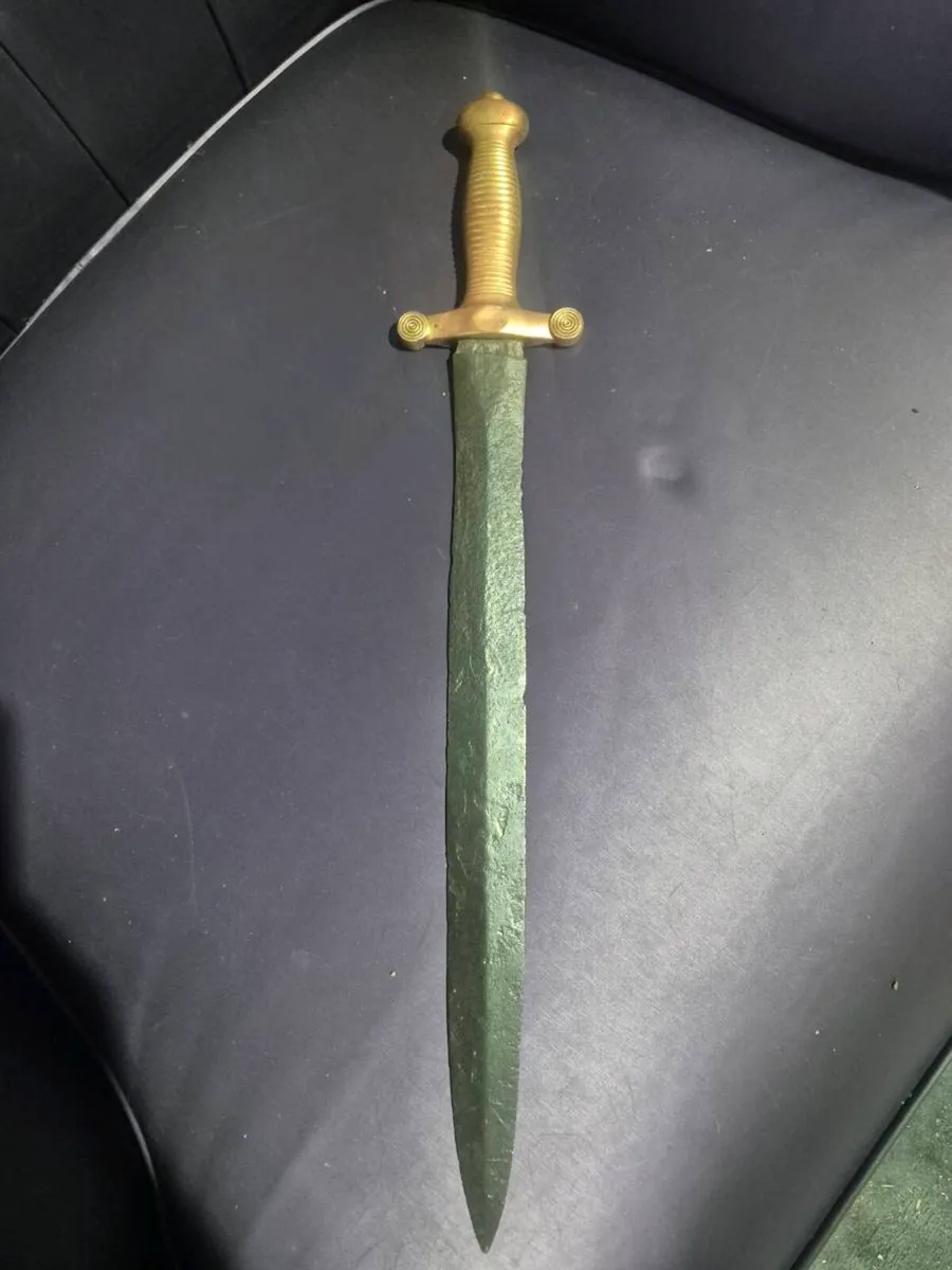 Old sword or bayonet. - Image 2
