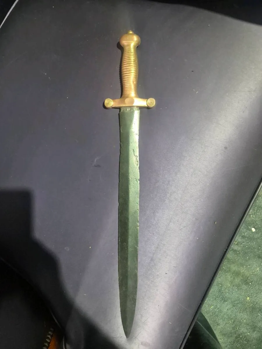 Old sword or bayonet. - Image 1