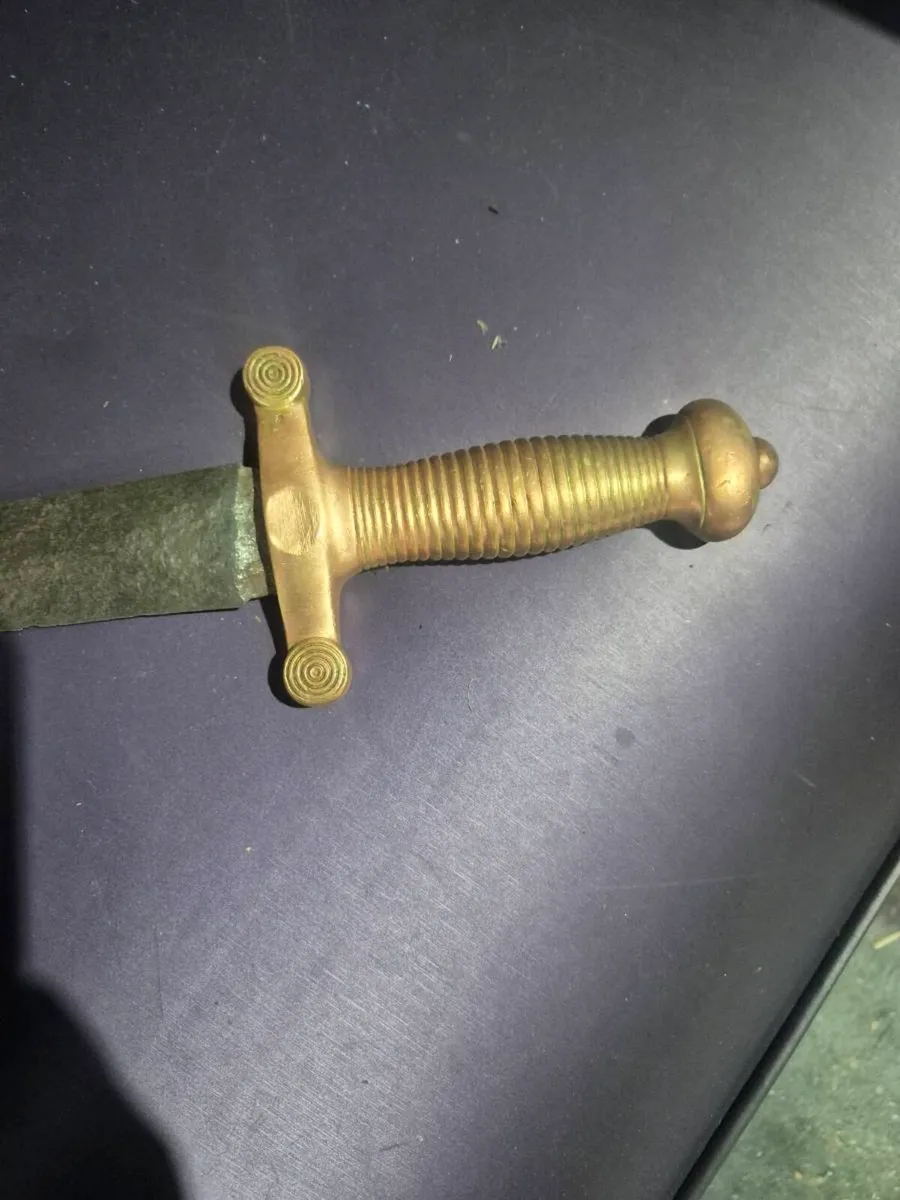 Old sword or bayonet. - Image 3