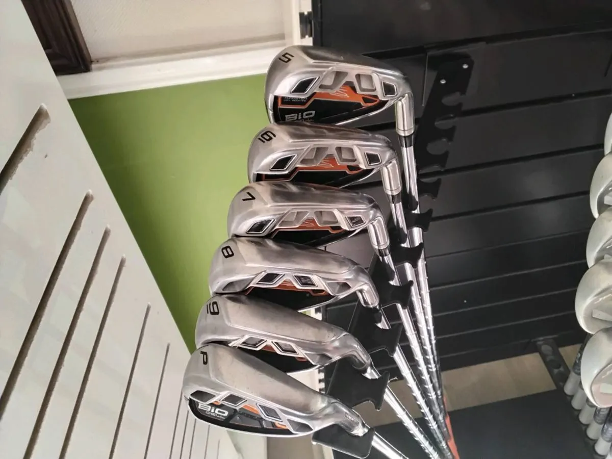 Taylormade BioCell 5-9 irons and p wedge - Image 1