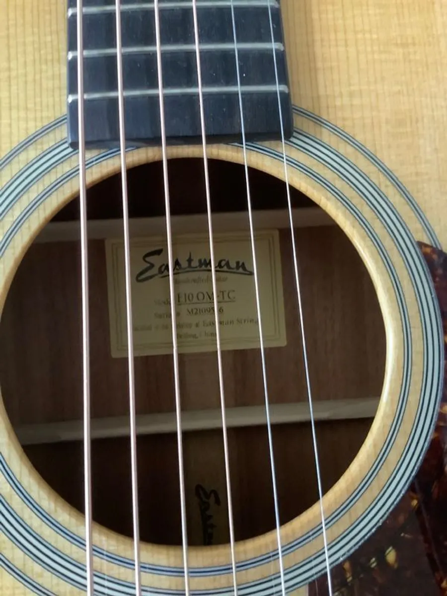 Eastman E10 OM-TC  Acoustic Mint - Image 3