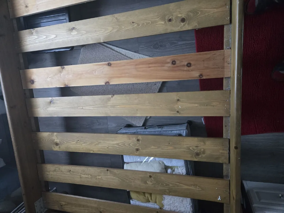 Wooden bed frame - Image 3
