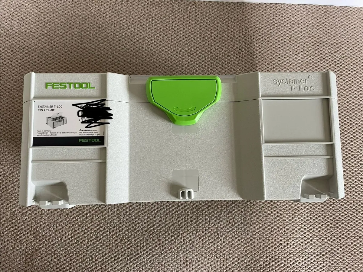 Festool Systainer T-Loc SYS 2 TL-DF (unused) - Image 1