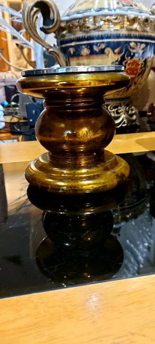 Vintage Christmas Candle Holder - Image 4