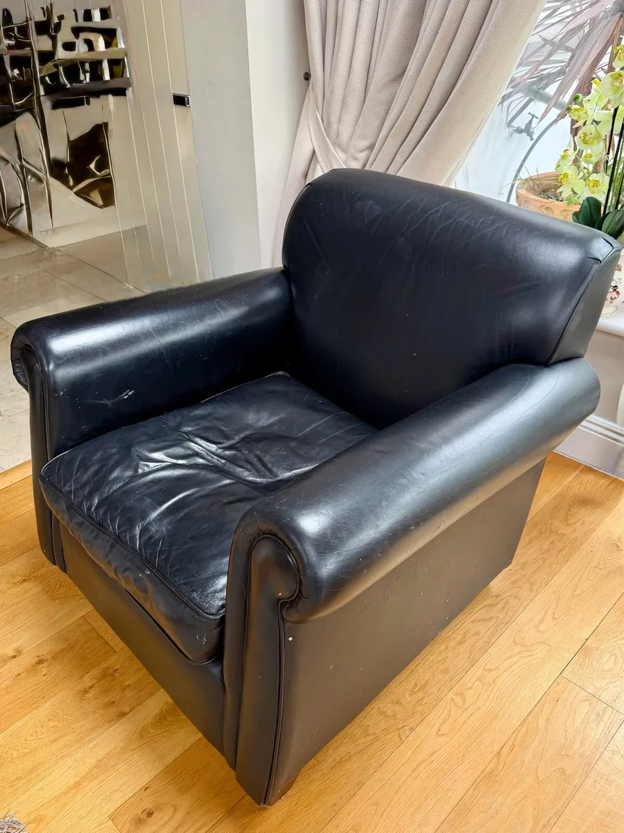 Leather armchair - Image 2