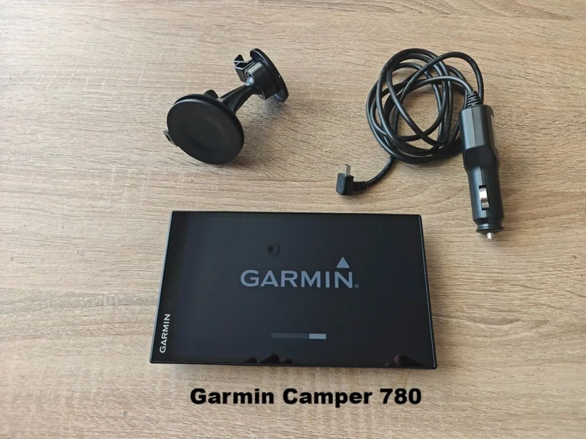 Garmin Camper 780 sat nav - Eircodes - Europe 2027 - Image 1