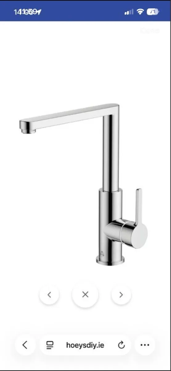 Aqualla kitchen tap - Image 1