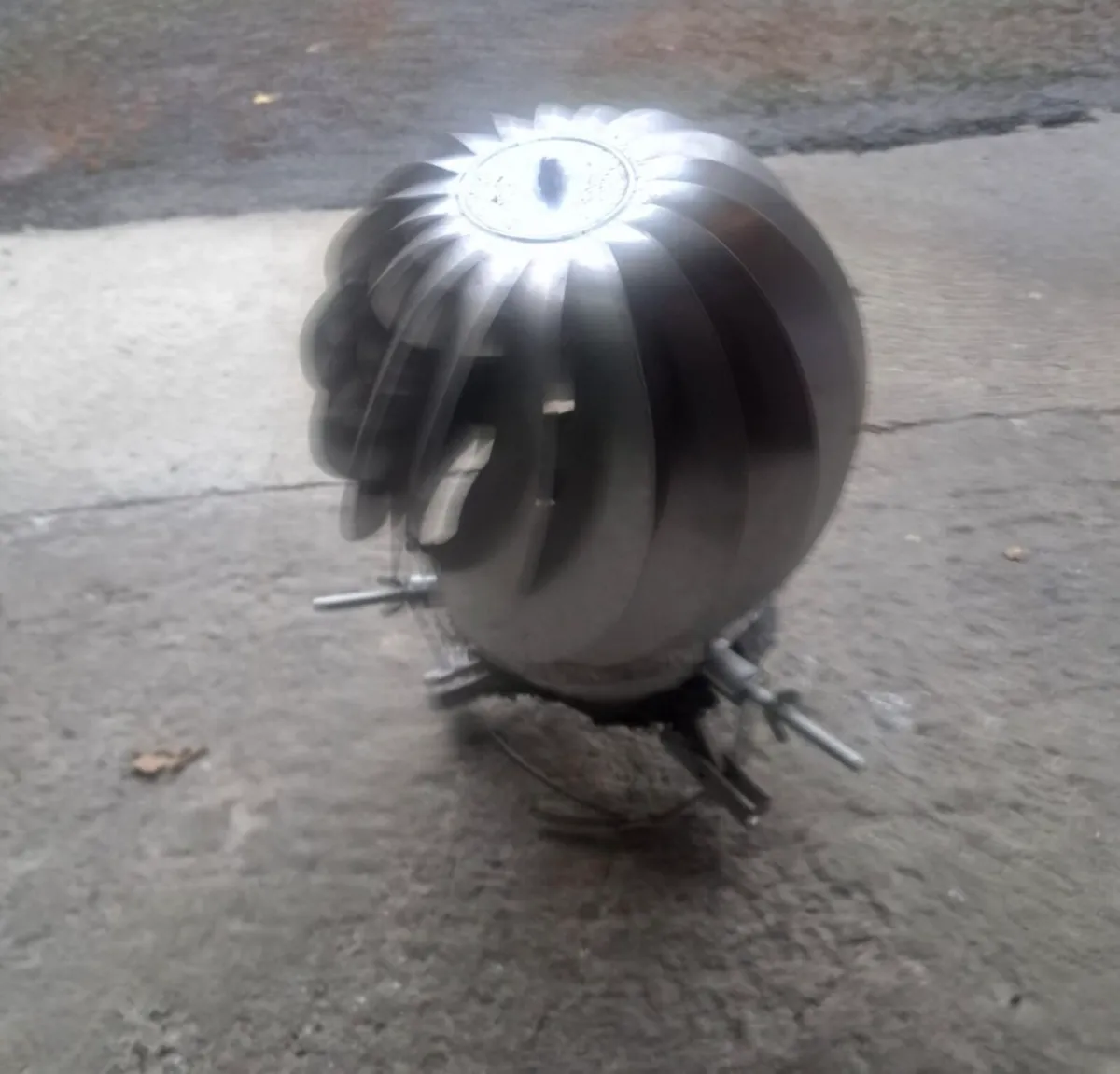 Spinning Cowel chimney