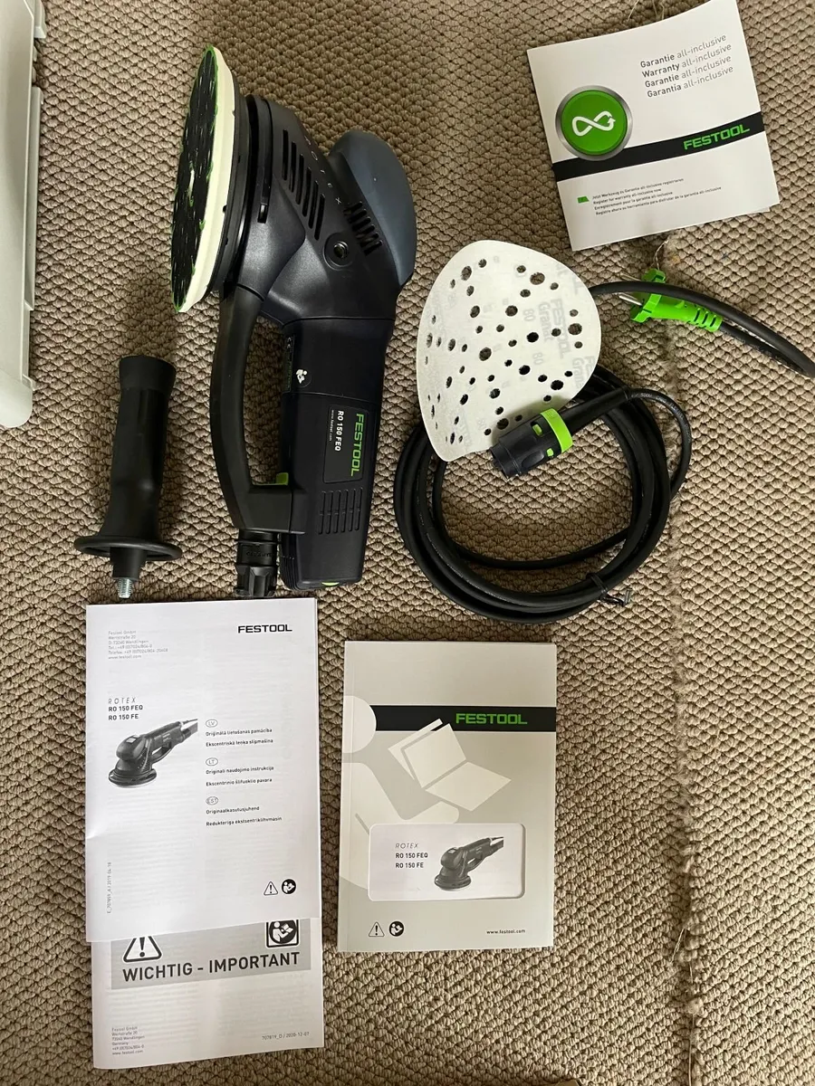 Festool Rotex RO150 geared eccentric sander 150mm - Image 1