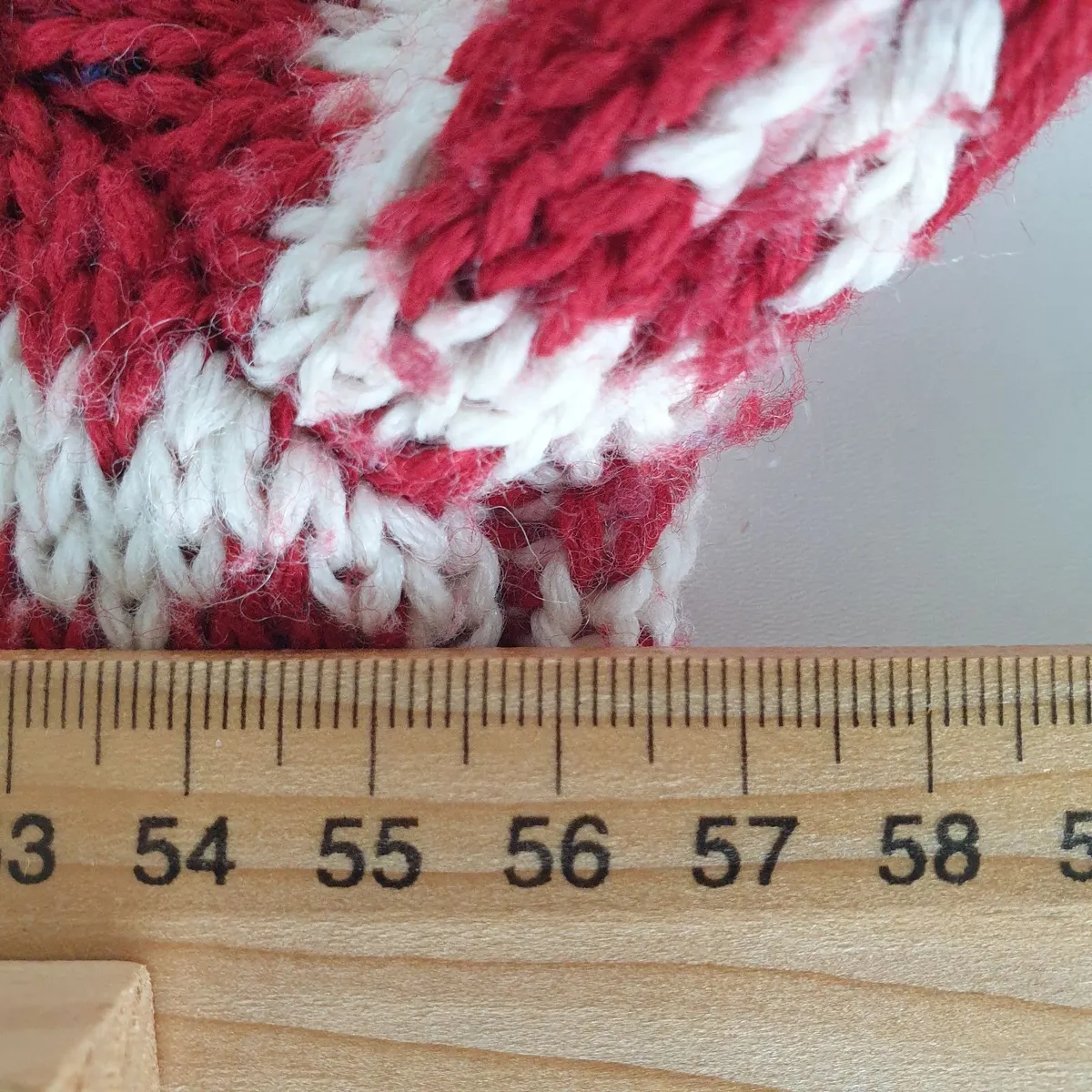 Christmas jumper men's XL red wool blend - Image 4