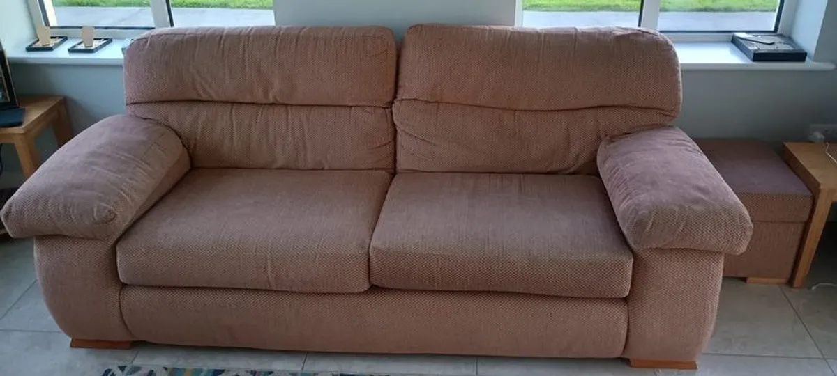 Large 4-Seater Couch, Armchair - Image 1