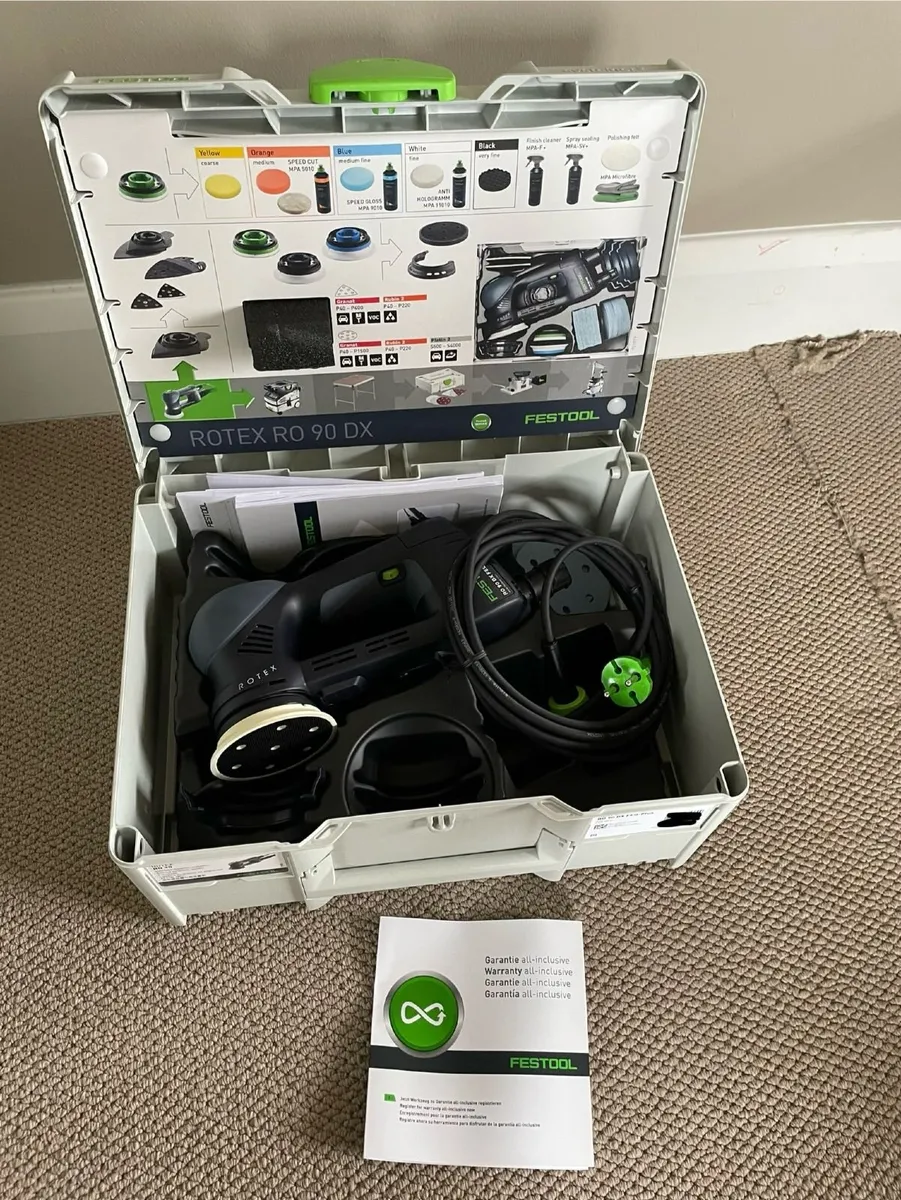 Festool Rotex RO90 FEQ Plus 230v geared eccentric - Image 2