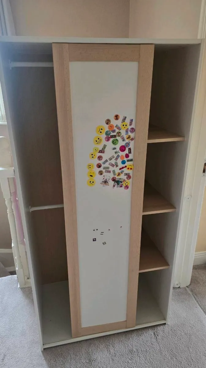 IKEA SOLGUL Children’s Wardrobe with Sliding Door - Image 1