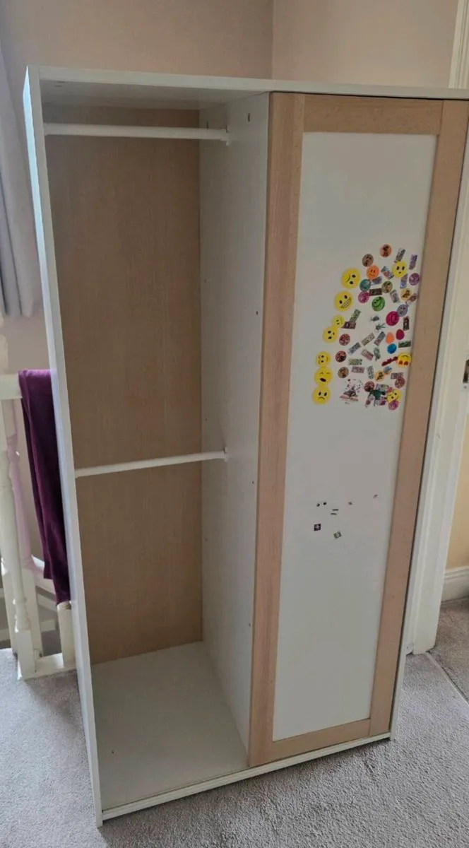 IKEA SOLGUL Children’s Wardrobe with Sliding Door - Image 2