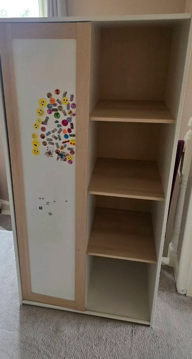 IKEA SOLGUL Children’s Wardrobe with Sliding Door - Image 3