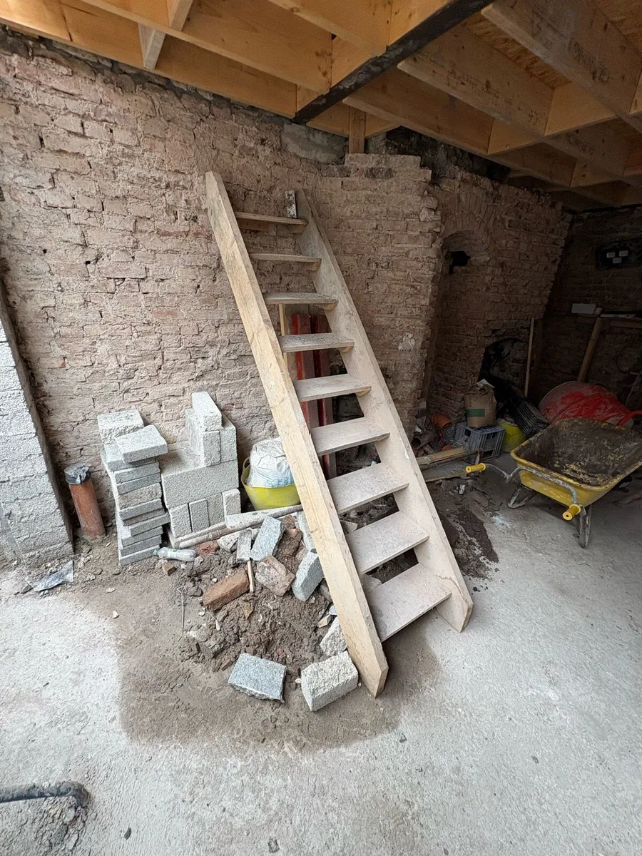 Temporary stairs