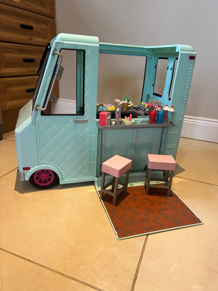 Our Generation sweet stop ice-cream truck - Image 4