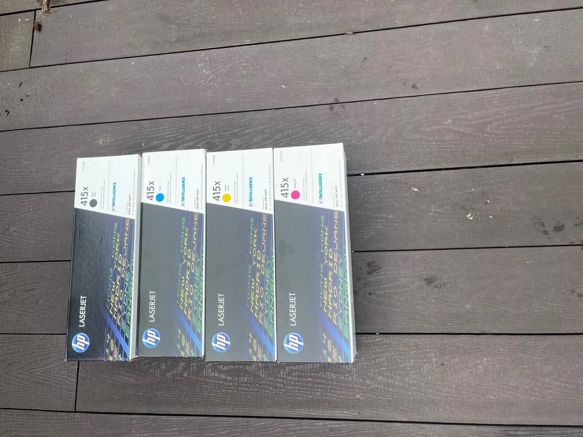 Set of HP 415X Colour Toners - Image 2