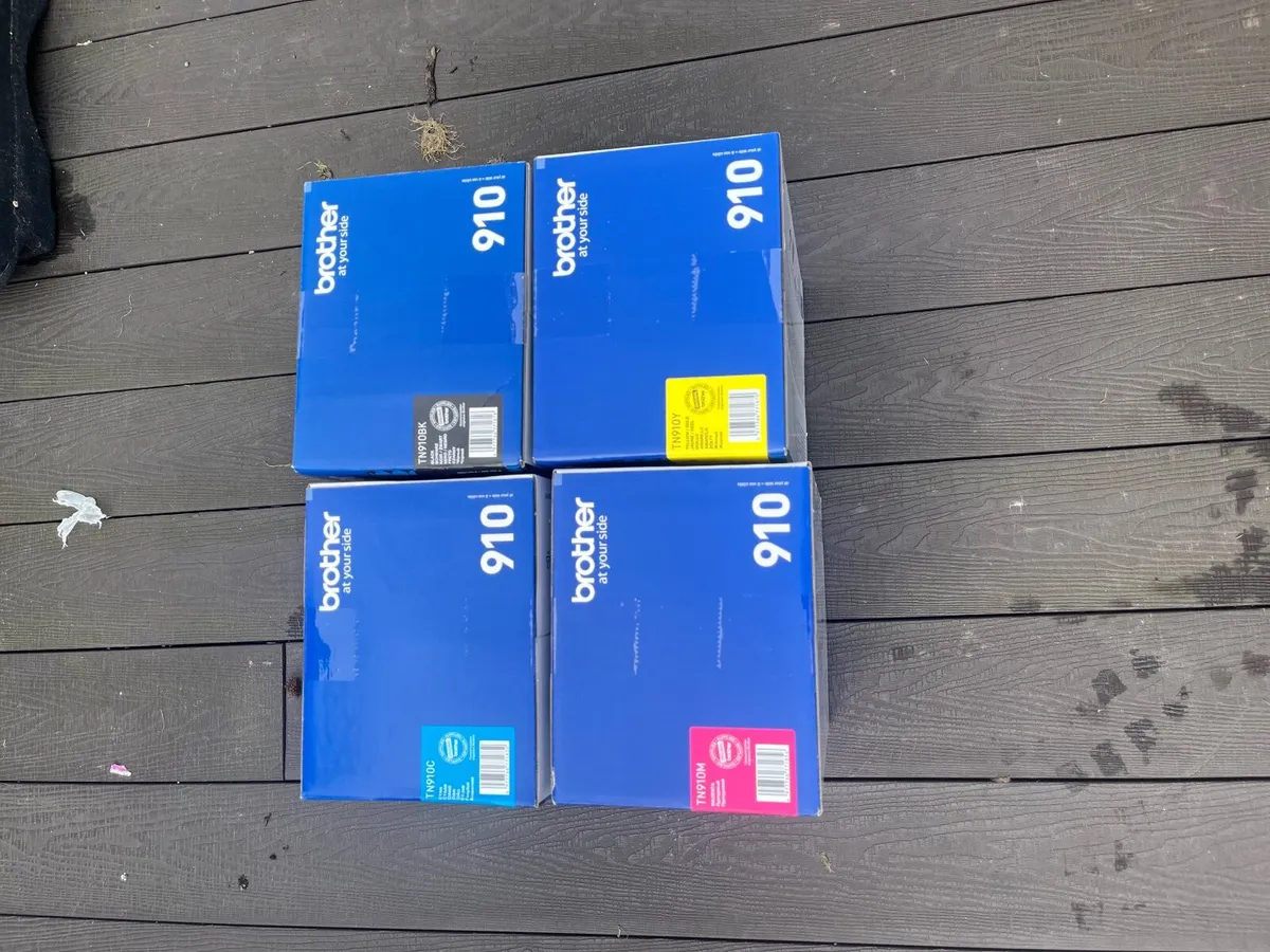 Set of Brother TN-910 Colour Toners - Image 1