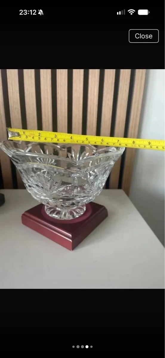 Waterford Crystal Rosebowl - Image 3