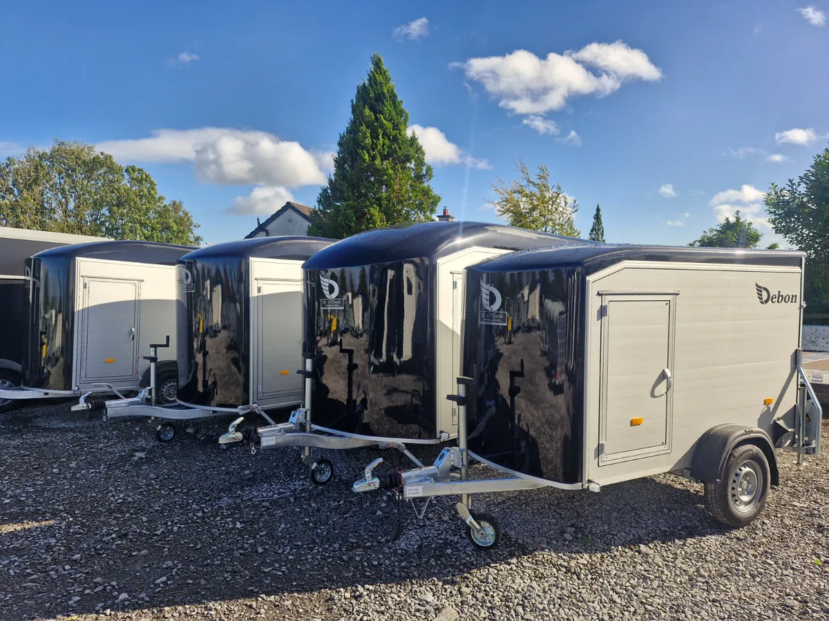 FULL RANGE  OF  DEBON   BOX   TRAILERS - Image 2