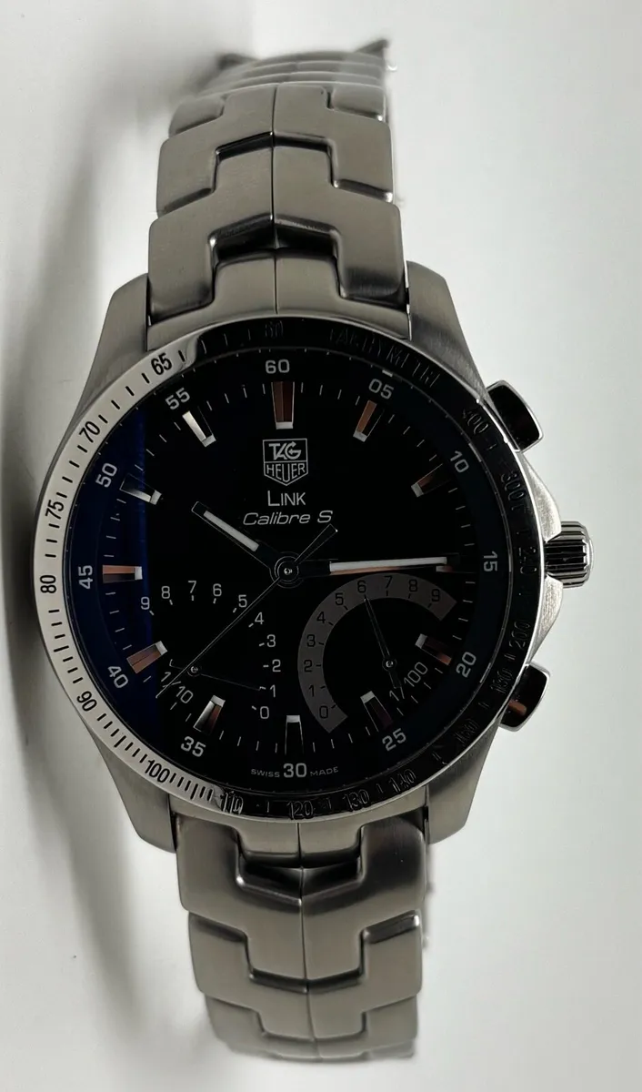TAG Heuer Link Calibre S Chronograph Men's Watch - Image 3