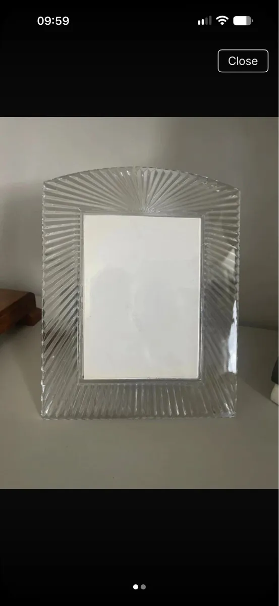 Waterford Crystal Frame - Image 1