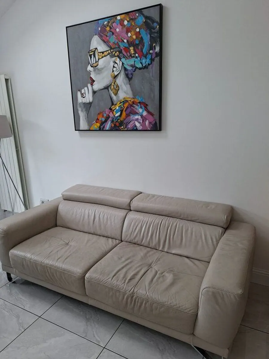 Leather Sofa - Image 4