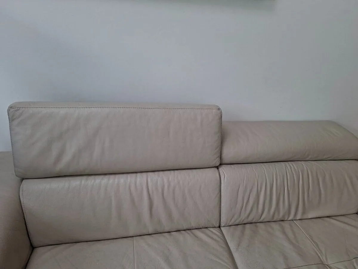 Leather Sofa - Image 1