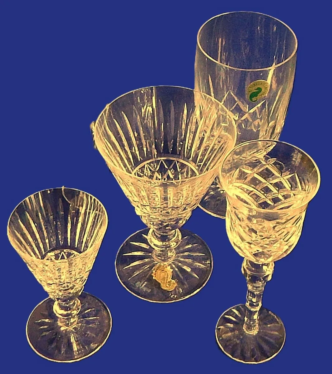 Selection of 4 Waterford Crystal Glasses - Image 1