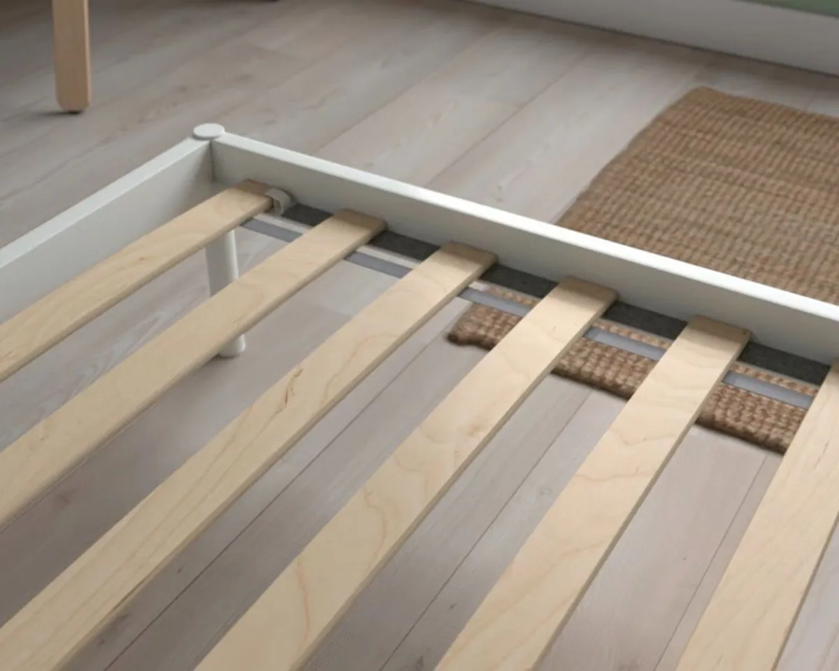 VEVELSTAD Double Bed Frame - Image 1