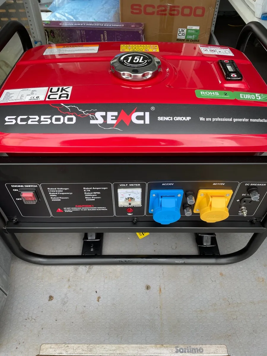4stroke petrol generator new in box - Image 1