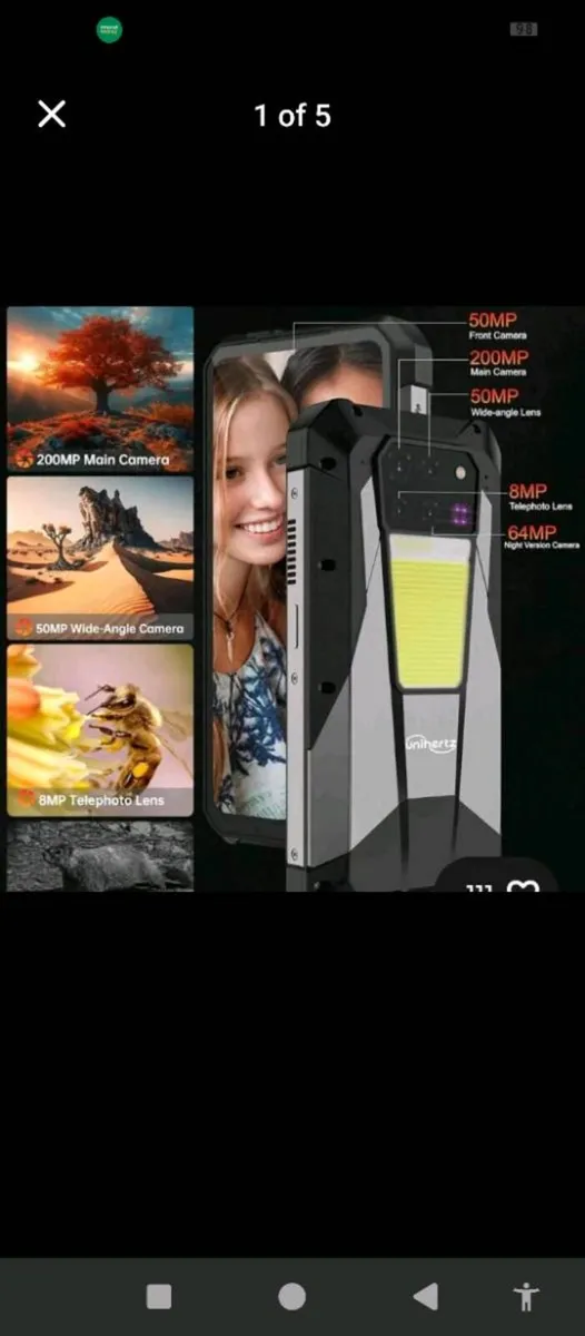 Tank 3Pro Unihertz Android Cell - Image 1