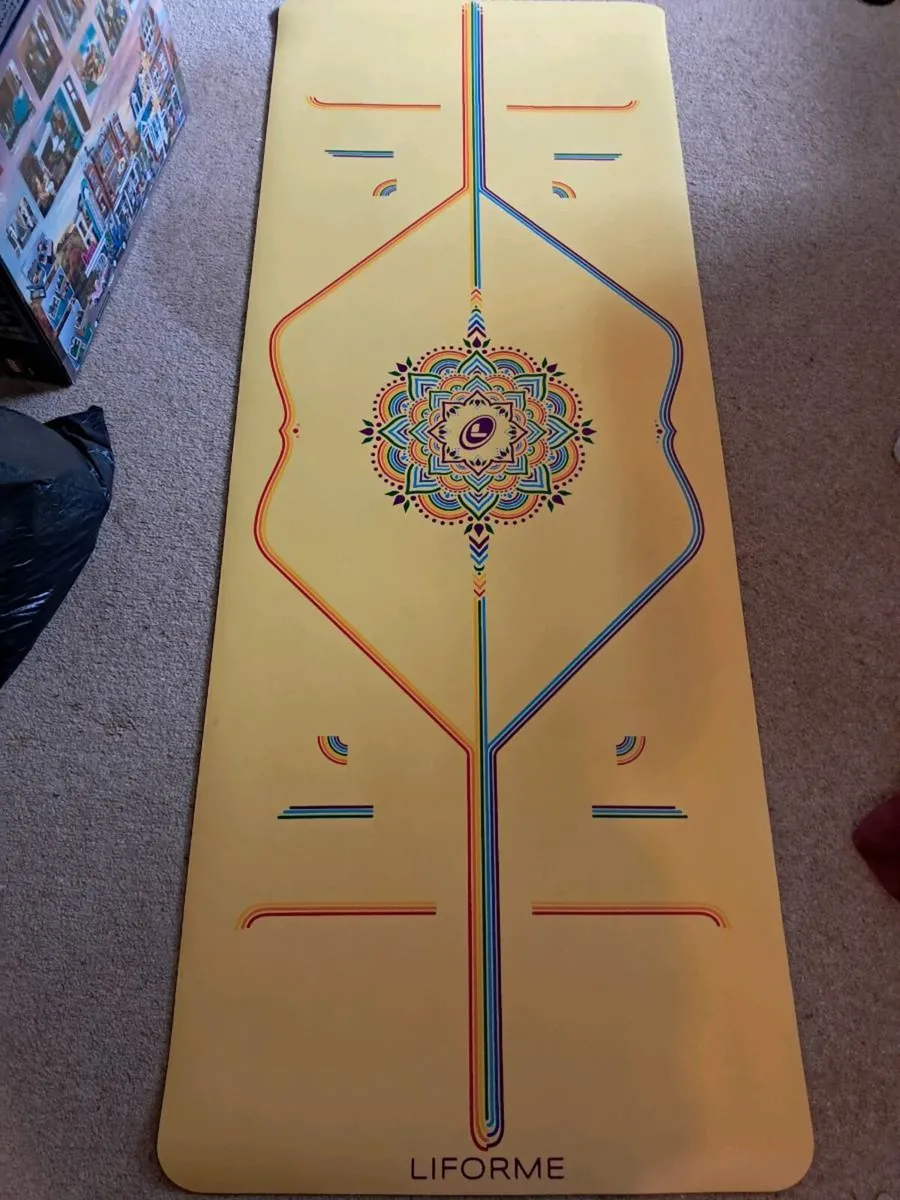 Liforme Pride Yoga Mat with Original Carry Bag - Image 1