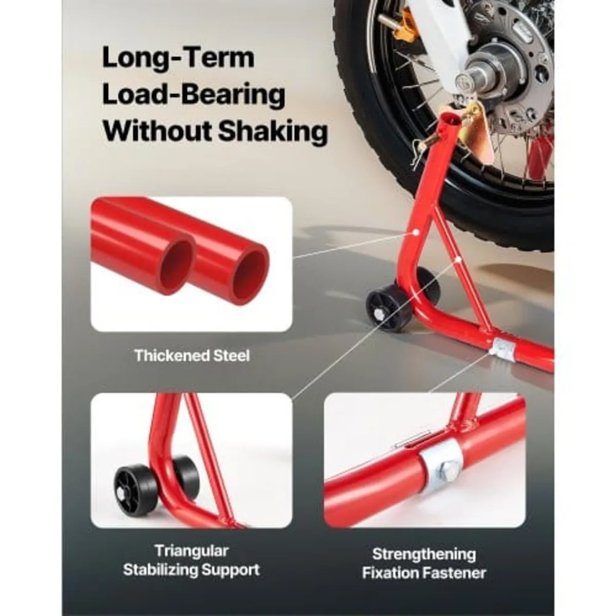 Motorcycle Stand Lift, 850lbs Capacity Front Rear - Image 3