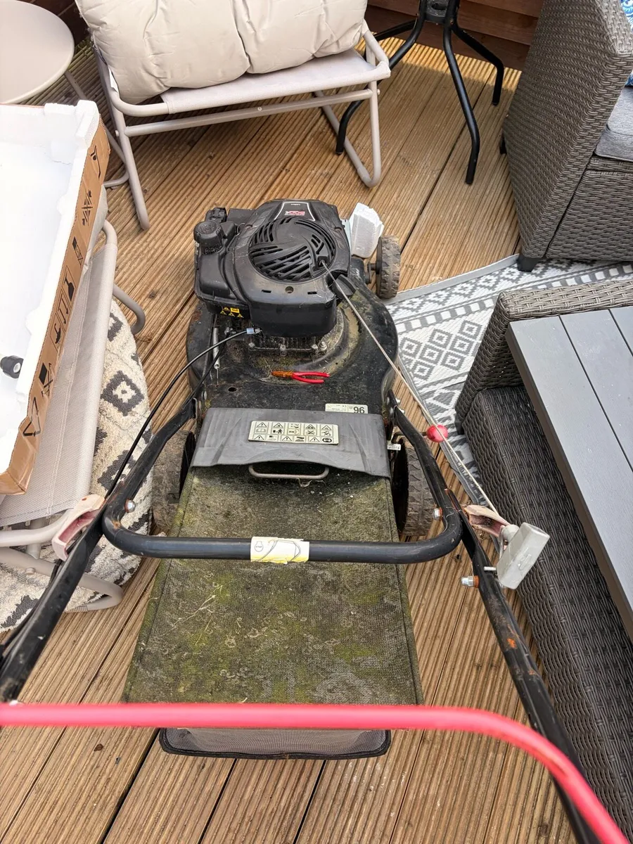 Petrol lawnmower x2 - Image 1