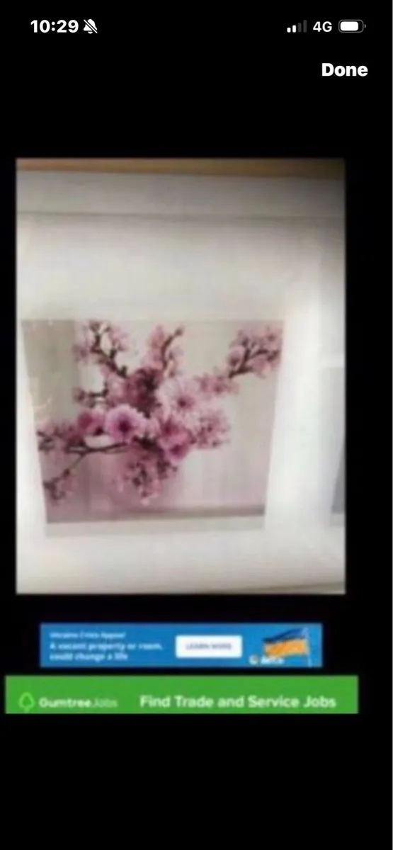 Framed Floral Prints Set - Image 4