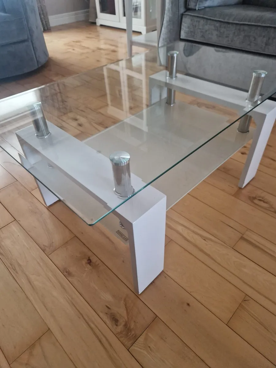 Glass Coffee Table - Image 1