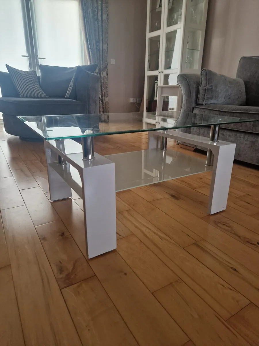 Glass Coffee Table - Image 2