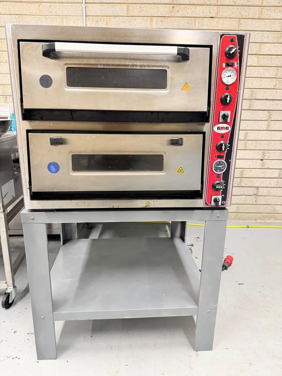 Double Deck pizza oven used - Image 1