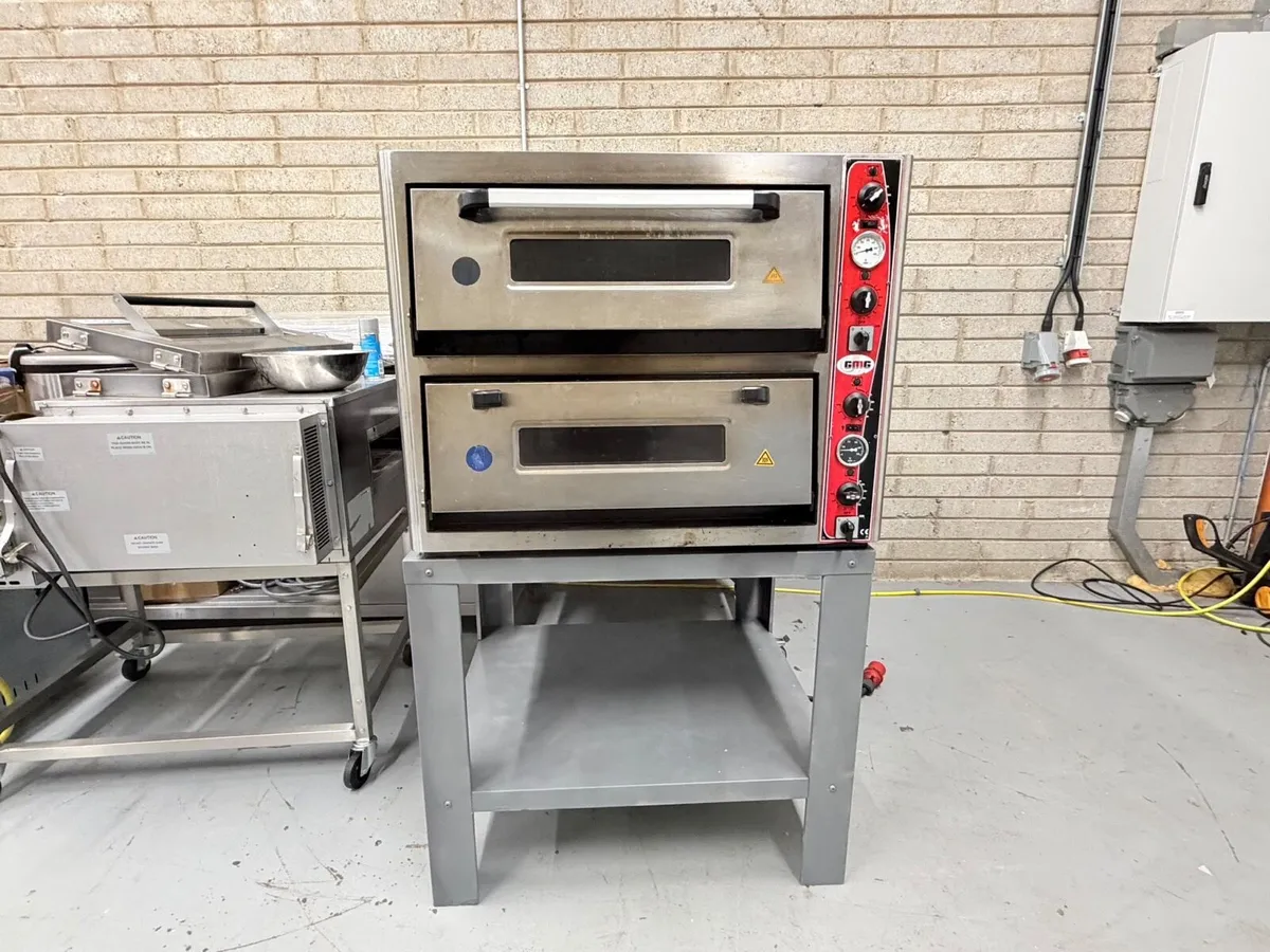 Double Deck pizza oven used - Image 3