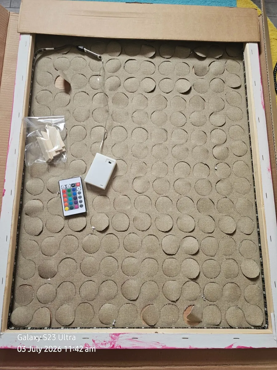 Handmade 3D wall art - Image 1