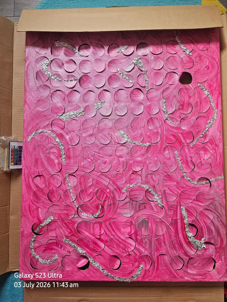 Handmade 3D wall art - Image 2