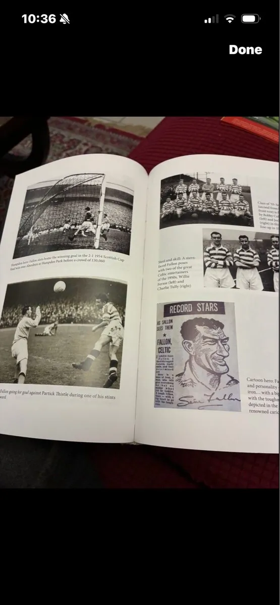 Signed Copy- Sean Fallon - Celtics Iron man - Image 4