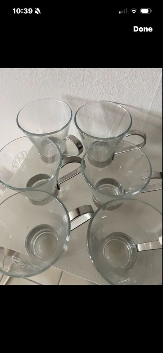 Very  Rare Baileys Glasses in Metal Frame (6) - Image 3