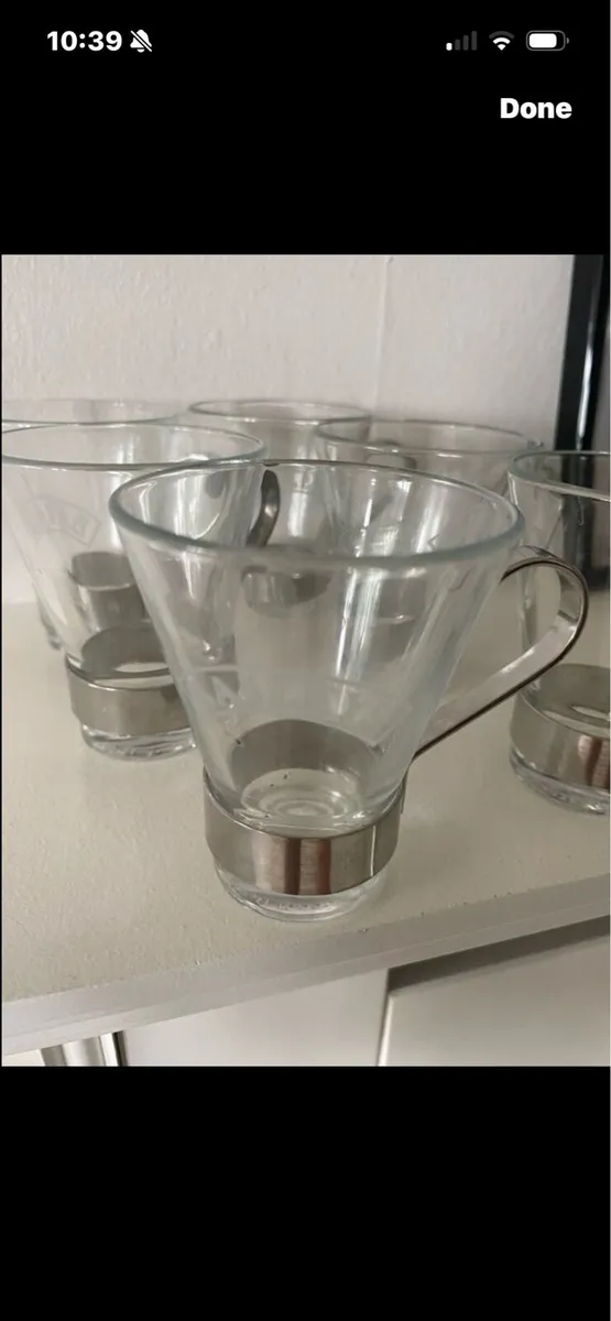 Very  Rare Baileys Glasses in Metal Frame (6) - Image 4